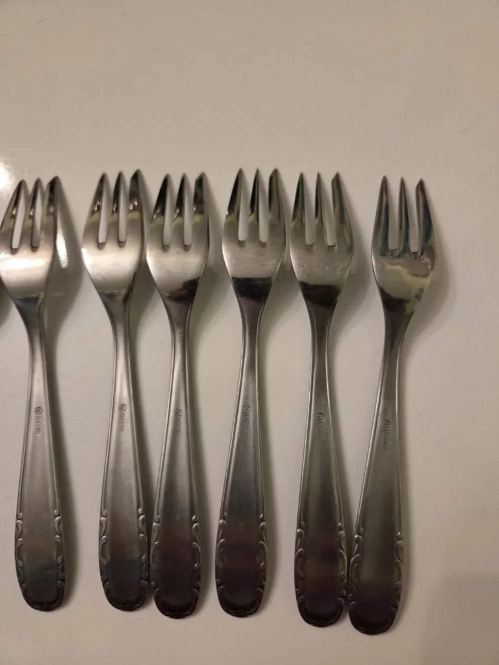 Set Demitasse Spoons & Pastry Forks Wusthof Hallmark Stainless Flatware Germany